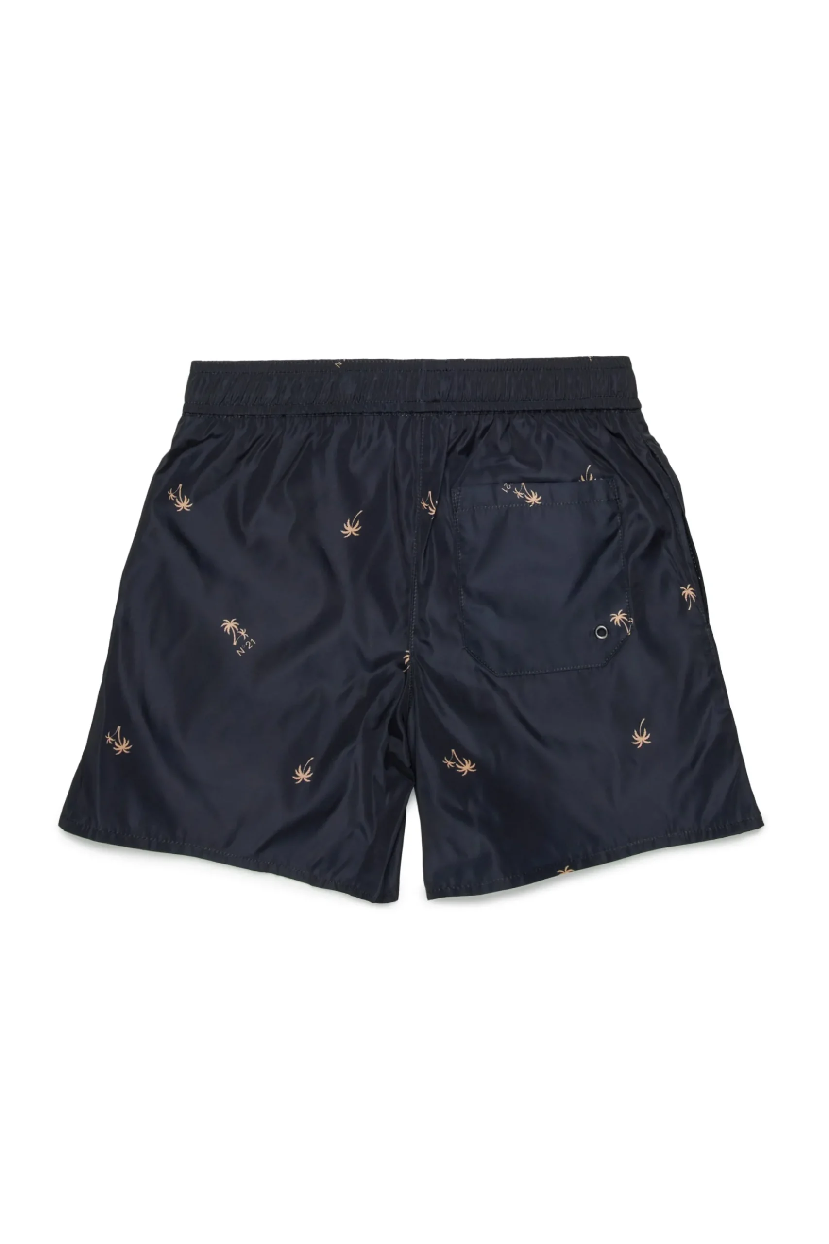 Swimwear | Swimwear>N°21 Allover Palms boxer shorts black