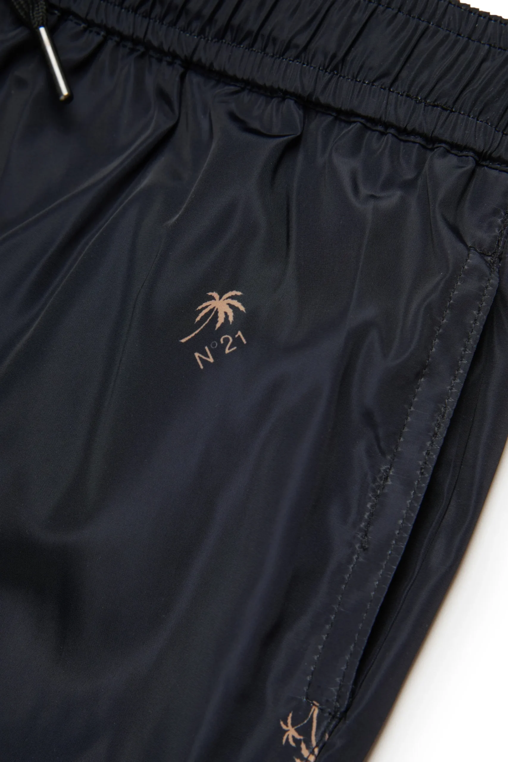 Swimwear | Swimwear>N°21 Allover Palms boxer shorts black
