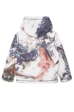 Sweatshirts>DIESEL All-over Planet Camou hooded sweatshirt multicolor