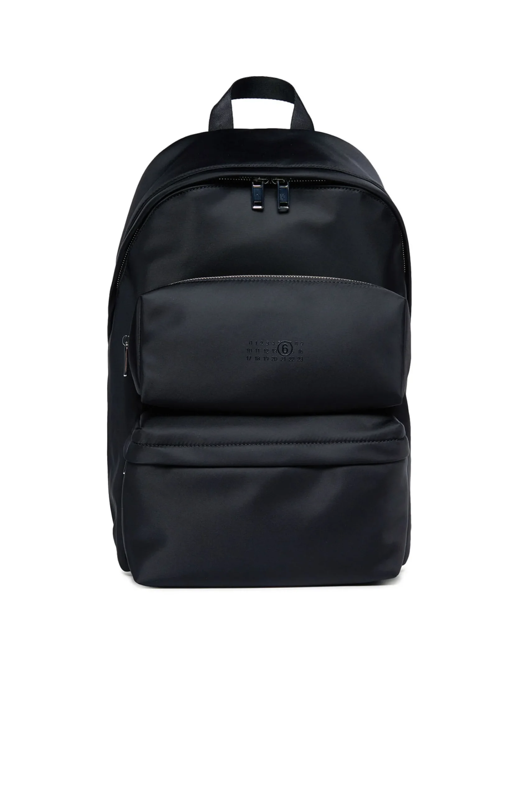 Bags And Backpacks | Backpacks And Belt Bags>MM6 MAISON MARGIELA Backpack branded with Numeric logo black