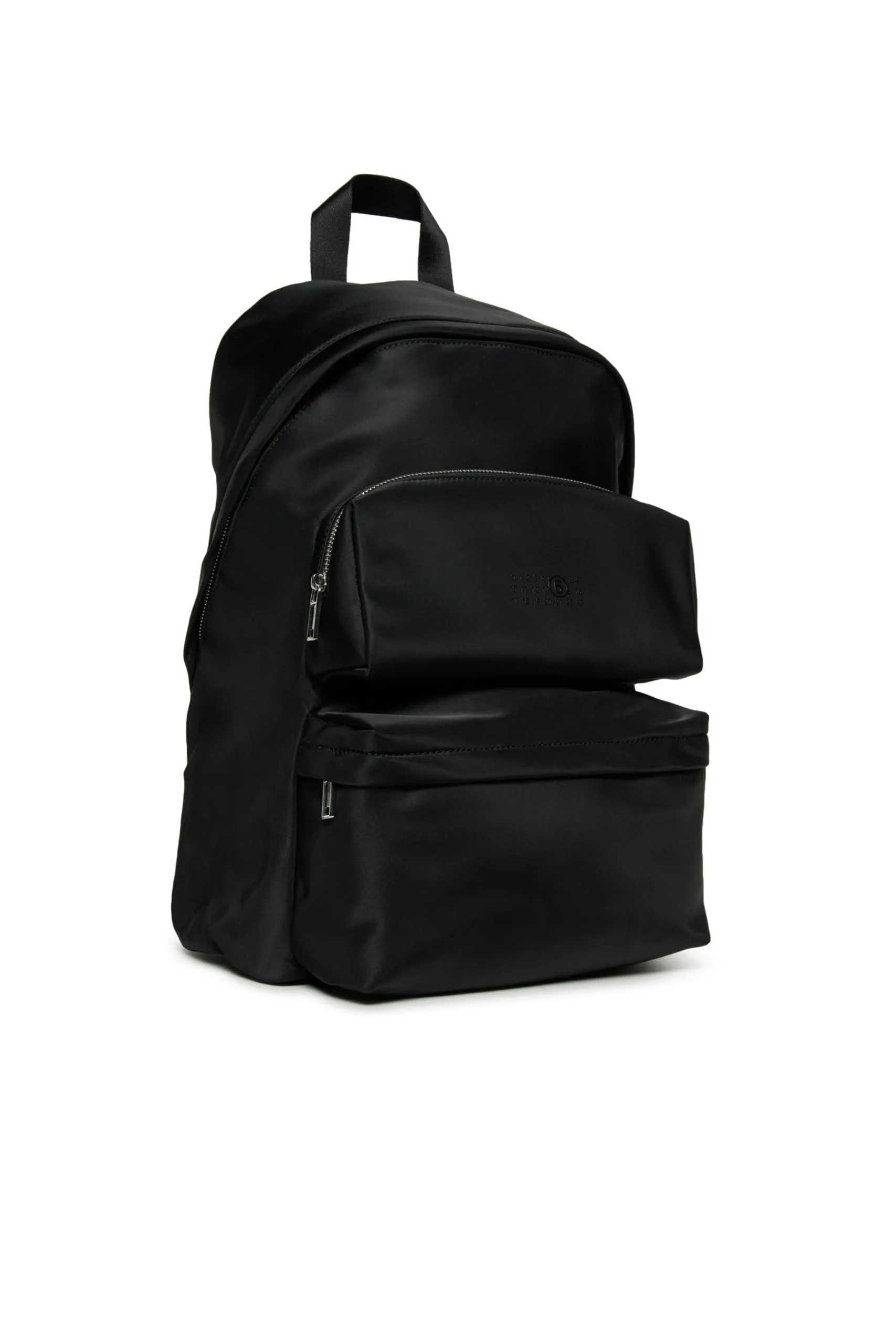Bags And Backpacks | Backpacks And Belt Bags>MM6 MAISON MARGIELA Backpack branded with Numeric logo black