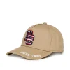 Hats And Caps | Logomania>DSQUARED2 Baseball cap with D2 patch medium gray