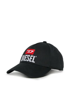 Hats And Caps | Hats And Caps>DIESEL Baseball cap with logo D black