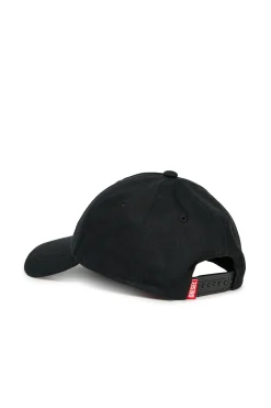 Hats And Caps | Hats And Caps>DIESEL Baseball cap with logo D black