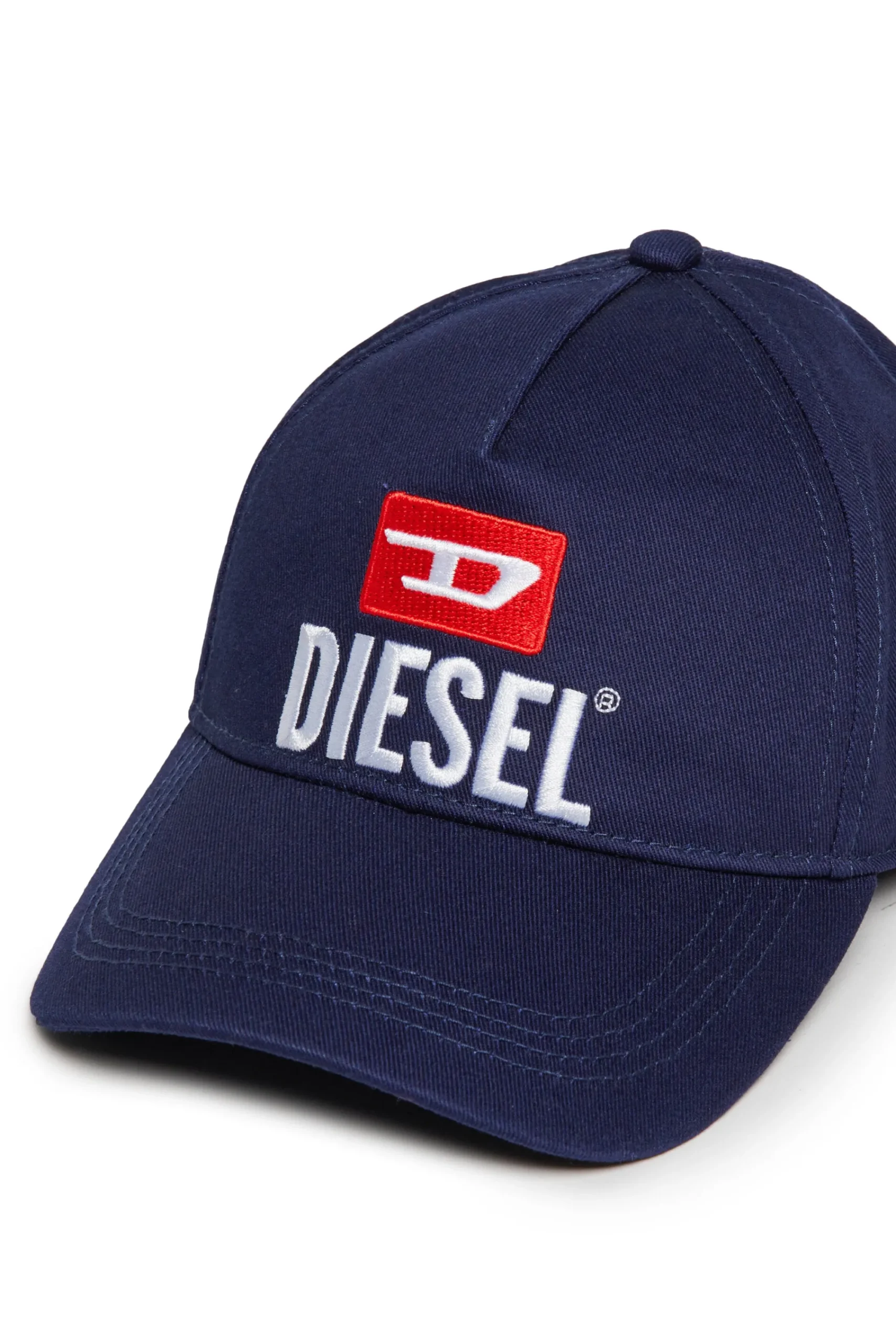 Hats And Caps | Hats And Caps>DIESEL Baseball cap with logo D blue peacoat