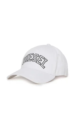 Hats And Caps | Hats And Caps>DIESEL Baseball cap with logo white