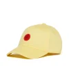 Hats And Caps>MAX&Co. Baseball cap with patch cream yellow