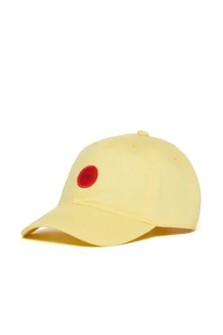 Hats And Caps>MAX&Co. Baseball cap with patch cream yellow