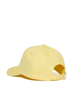 Hats And Caps>MAX&Co. Baseball cap with patch cream yellow