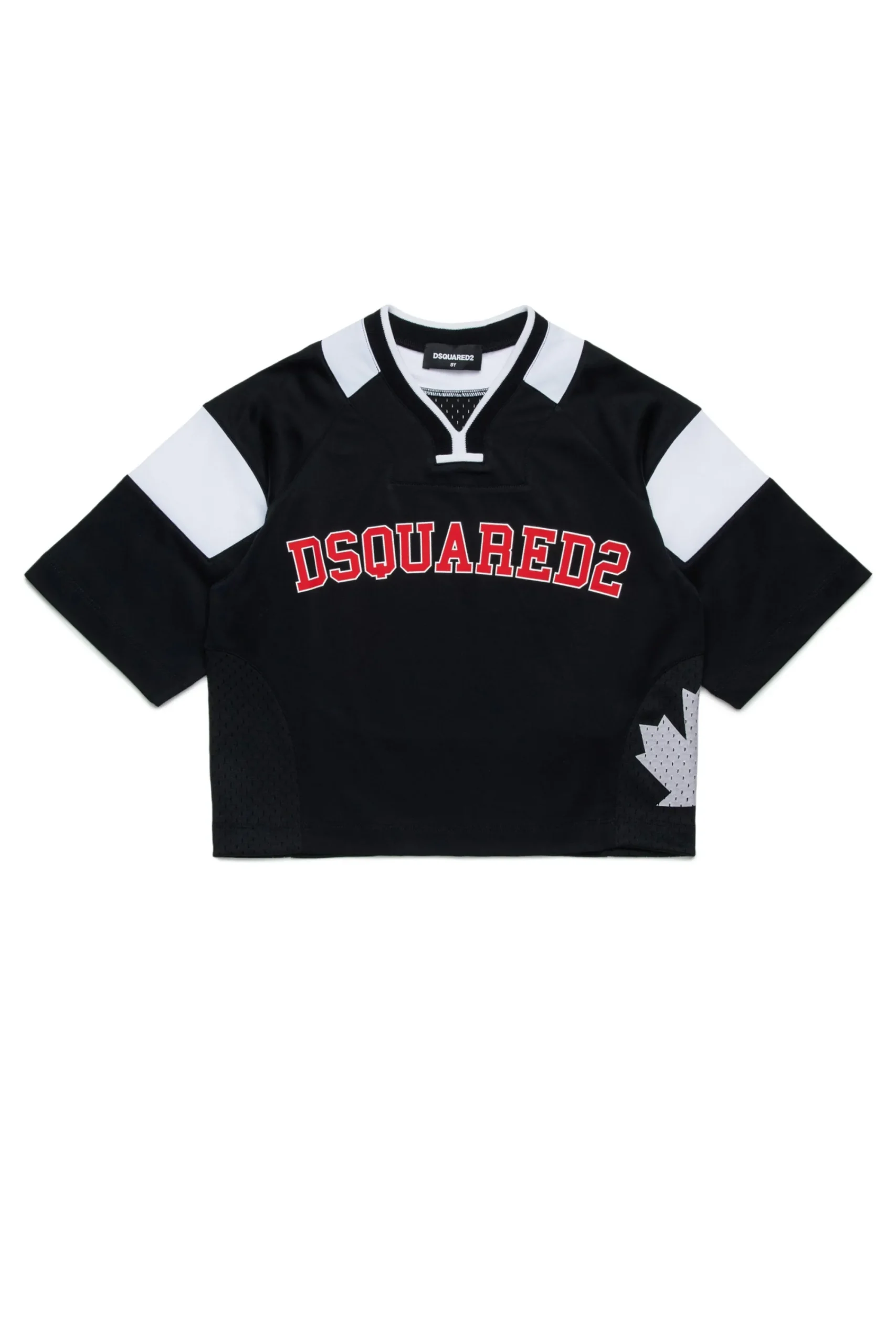 T-Shirts | Activewear>DSQUARED2 Basketball style branded T-shirt black