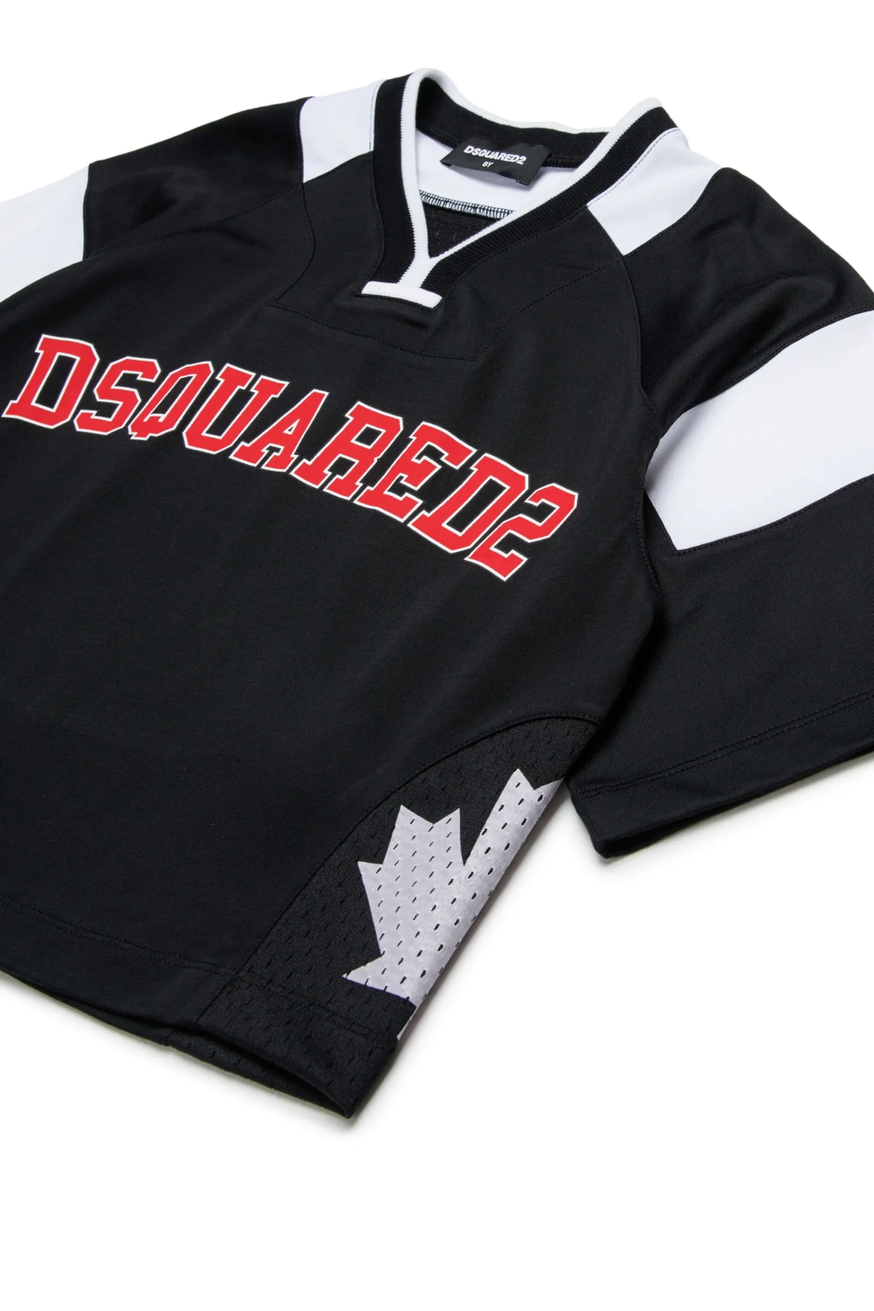 T-Shirts | Activewear>DSQUARED2 Basketball style branded T-shirt black