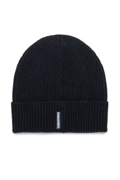 Hats And Caps | Hats And Caps>DSQUARED2 Beanie with ICON new generation embroidery black