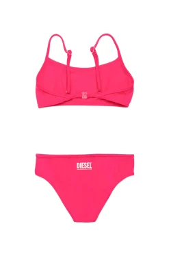 Swimwear | Swimwear>DIESEL Bikini swimsuit with institutional logo candy pink