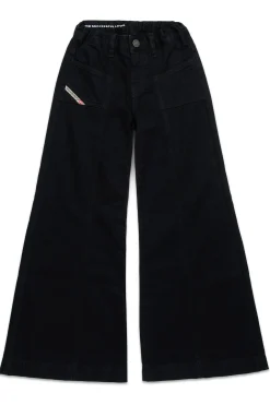 Denim-Mania | Denim-Mania>DIESEL Black flare jeans - D-Akii Denim Black