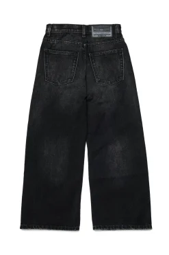 Jeans | Denim-Mania>DIESEL Black straight jeans with rips - D-Argjx Denim Black
