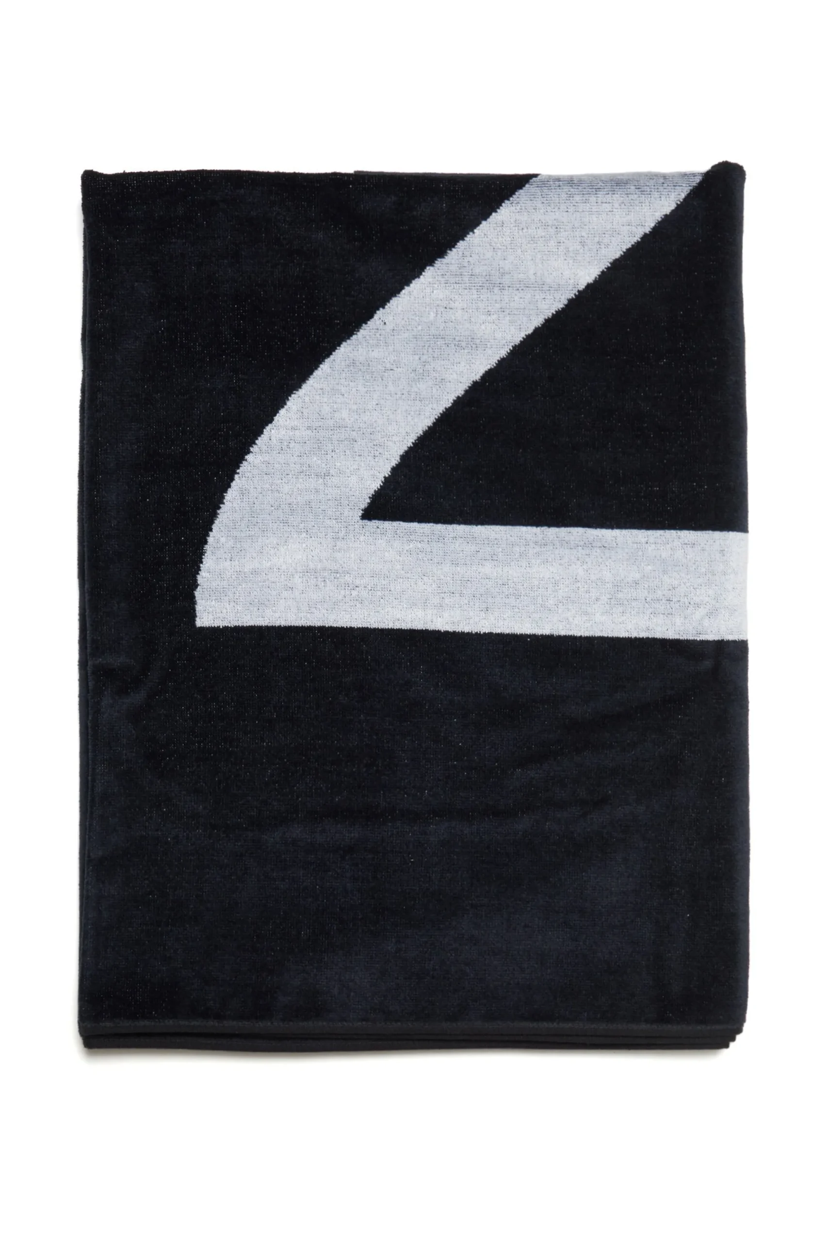 Swimwear | Swimwear>N°21 terry beach towel with maxi-logo BLACK