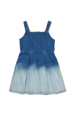 Dresses | Denim-Mania>MAX&Co. Bleached denim dress blue denim