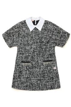 Dresses>N°21 Bouclé dress with chains black