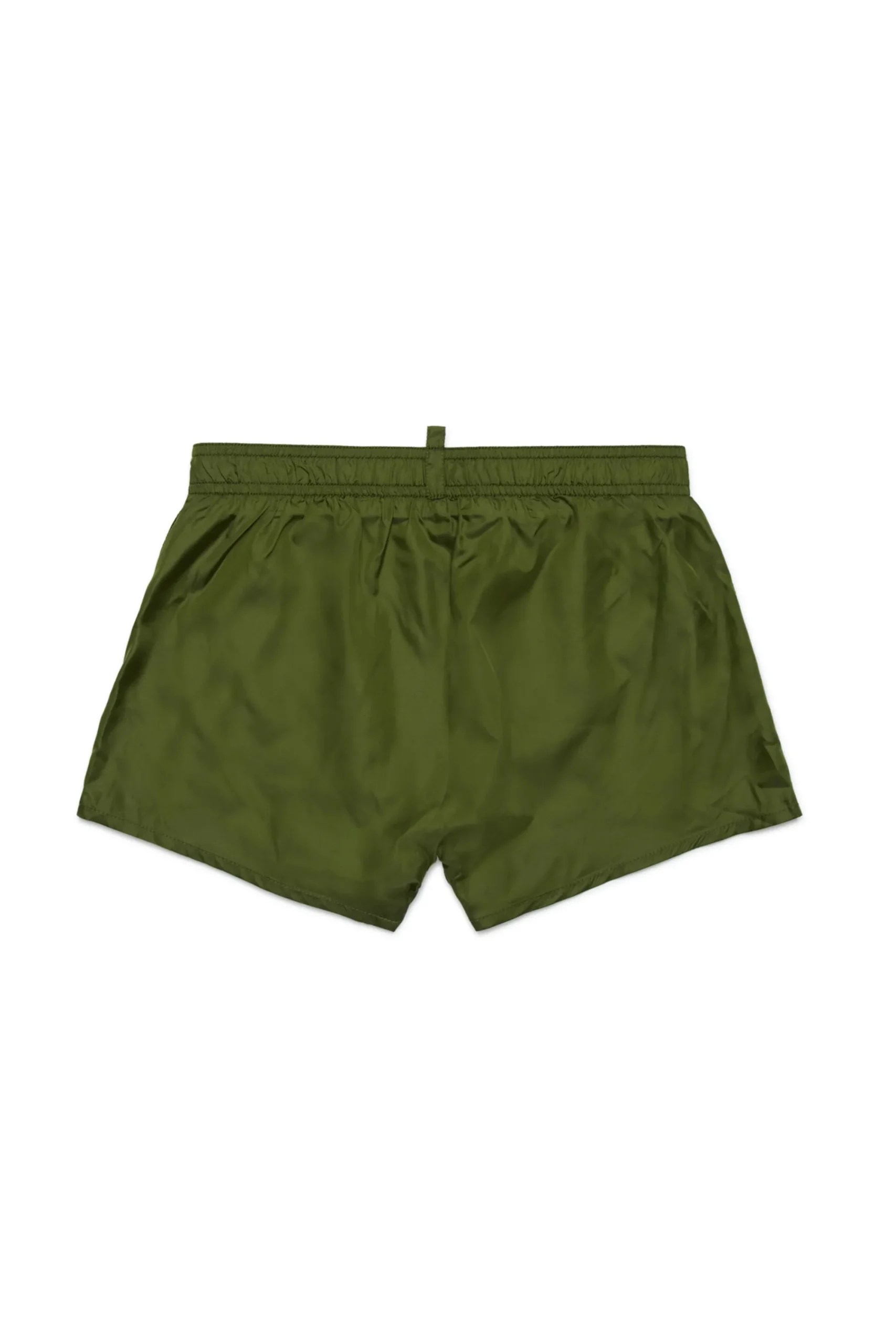 Swimwear | Swimwear>DSQUARED2 Boxer costume with Maple Leaf dark olive green