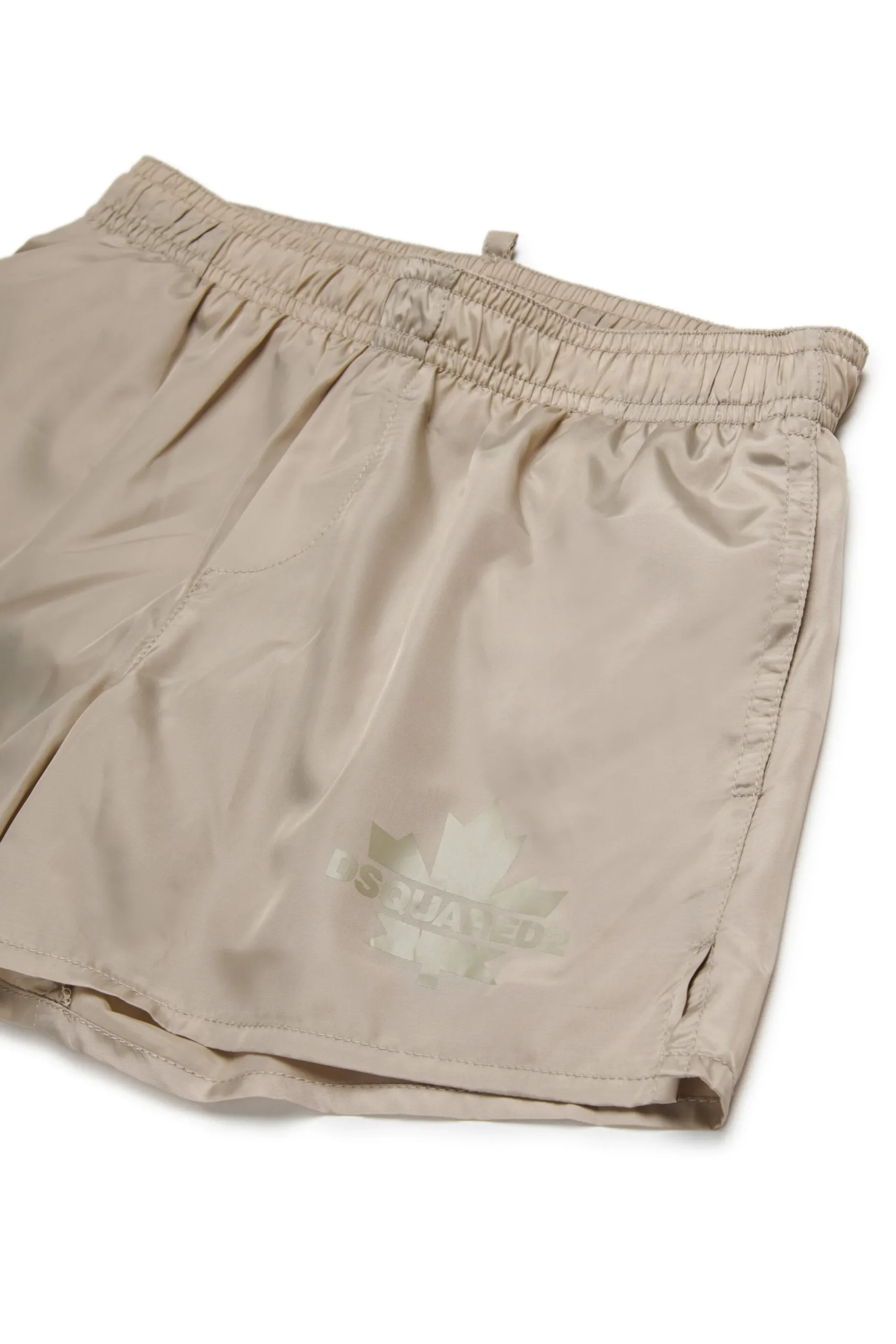 Swimwear | Swimwear>DSQUARED2 Boxer costume with Maple Leaf medium gray