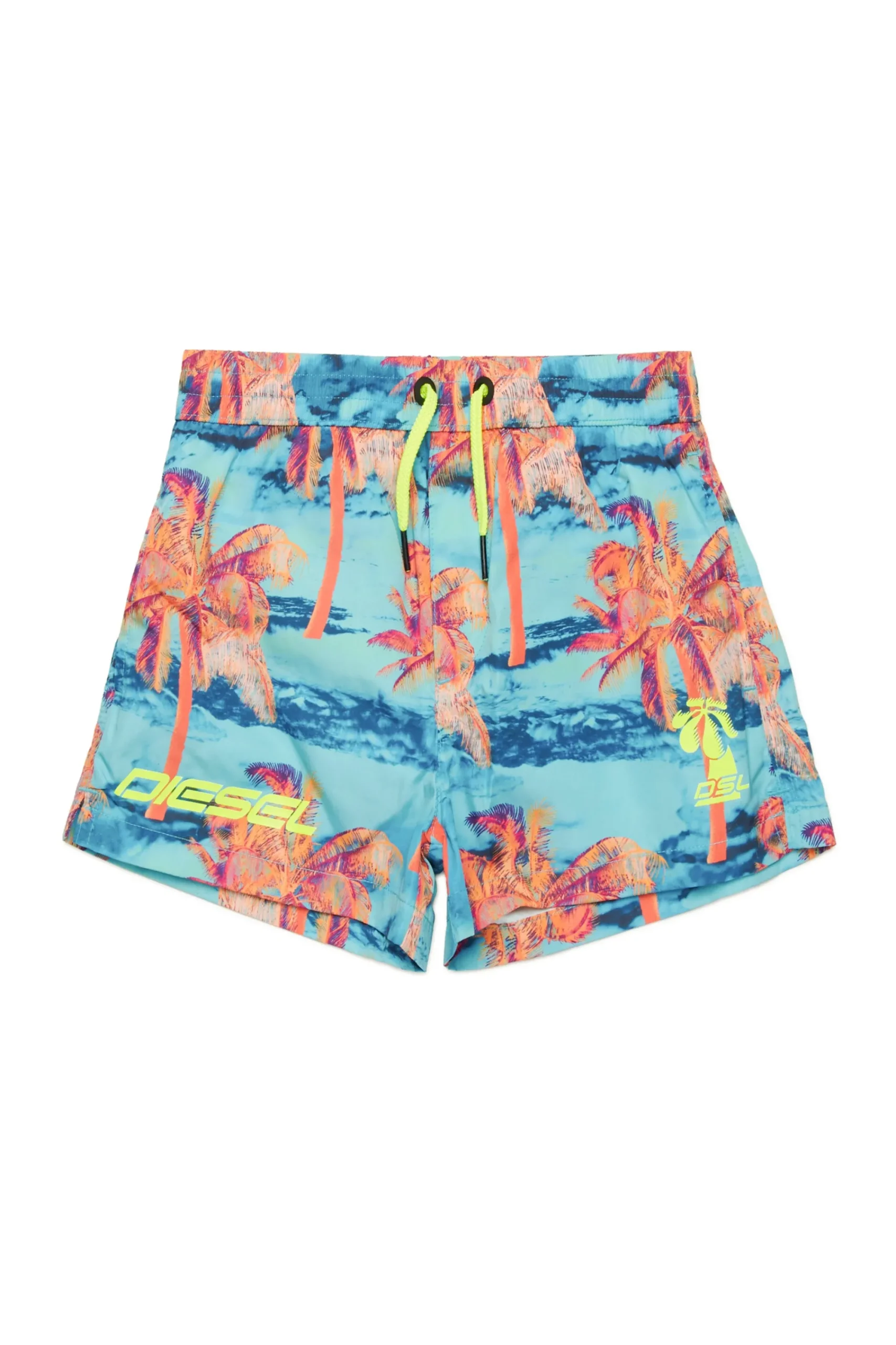 Swimwear | Swimwear>DIESEL Boxer swimsuit allover Hawaii multicolor