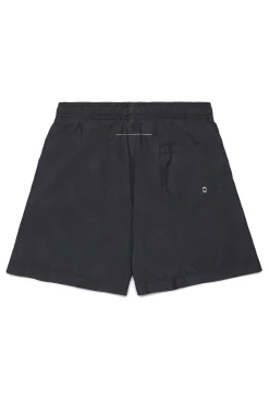 Swimwear | Swimwear>MM6 MAISON MARGIELA Boxer swimsuit branded with Numeric logo black
