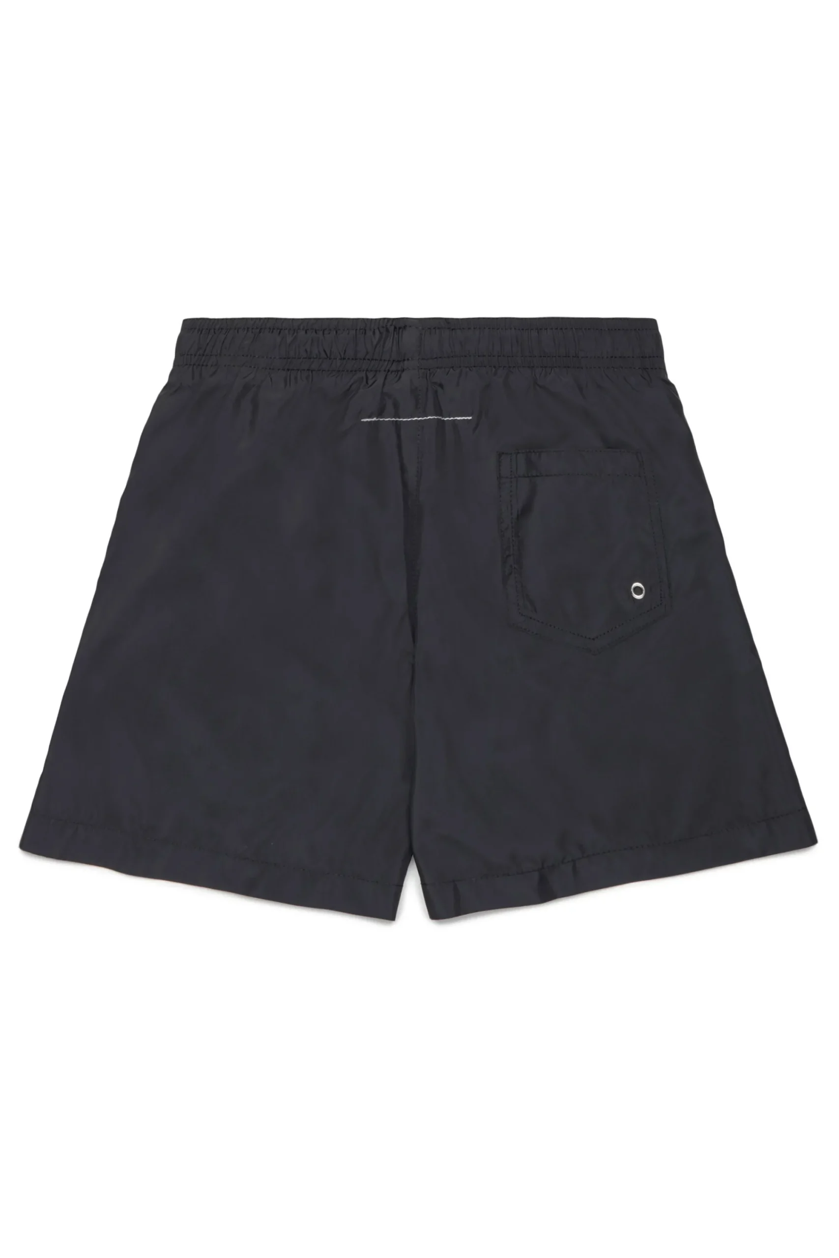 Swimwear | Swimwear>MM6 MAISON MARGIELA Boxer swimsuit branded with Numeric logo black