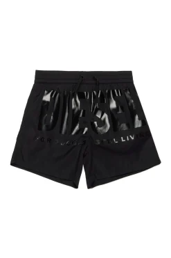 Swimwear | Swimwear>DIESEL Boxer swimsuit with institutional logo black