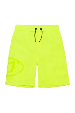 Oval D By Diesel | Oval D By Diesel>DIESEL Boxer swimsuit with Oval D logo fluo yellow