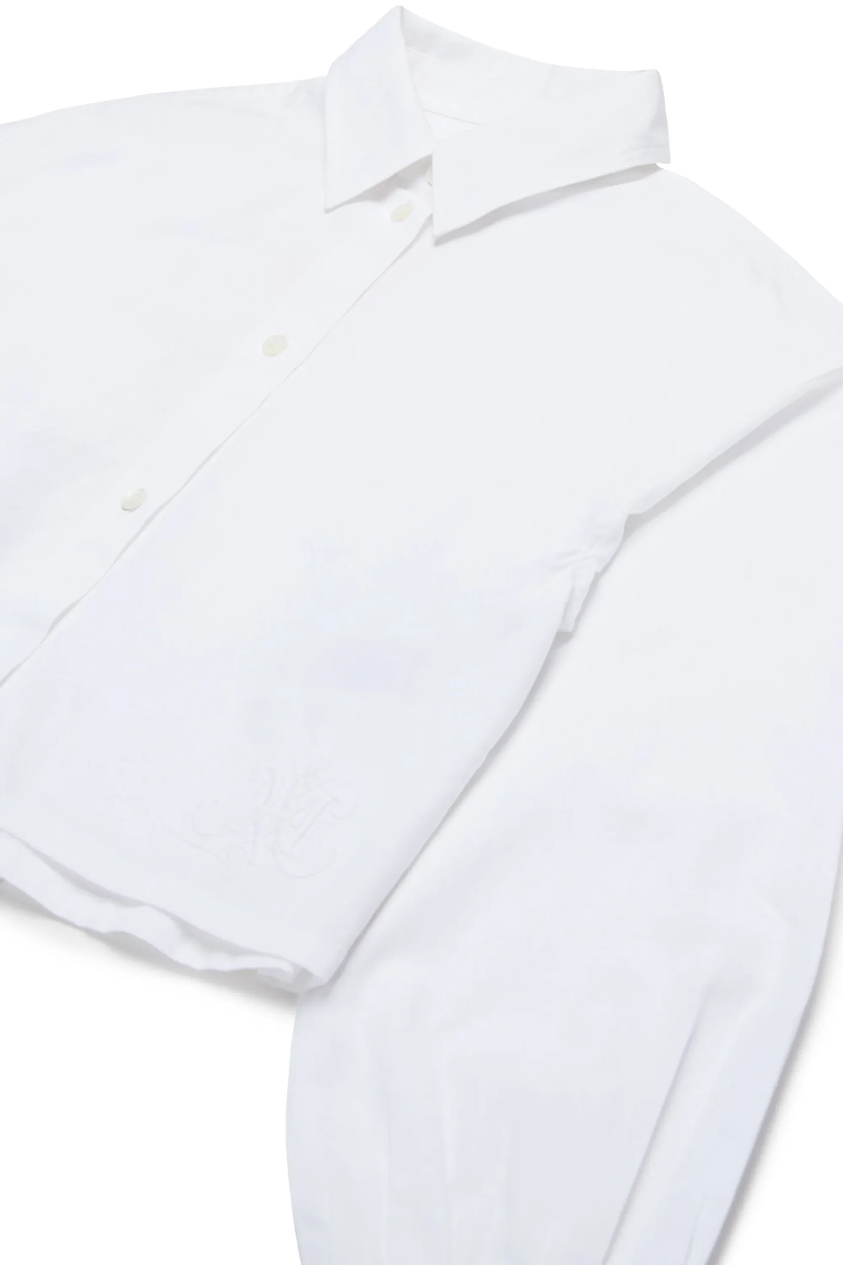 Shirts | Party Looks>MAX&Co. Boxy poplin shirt white