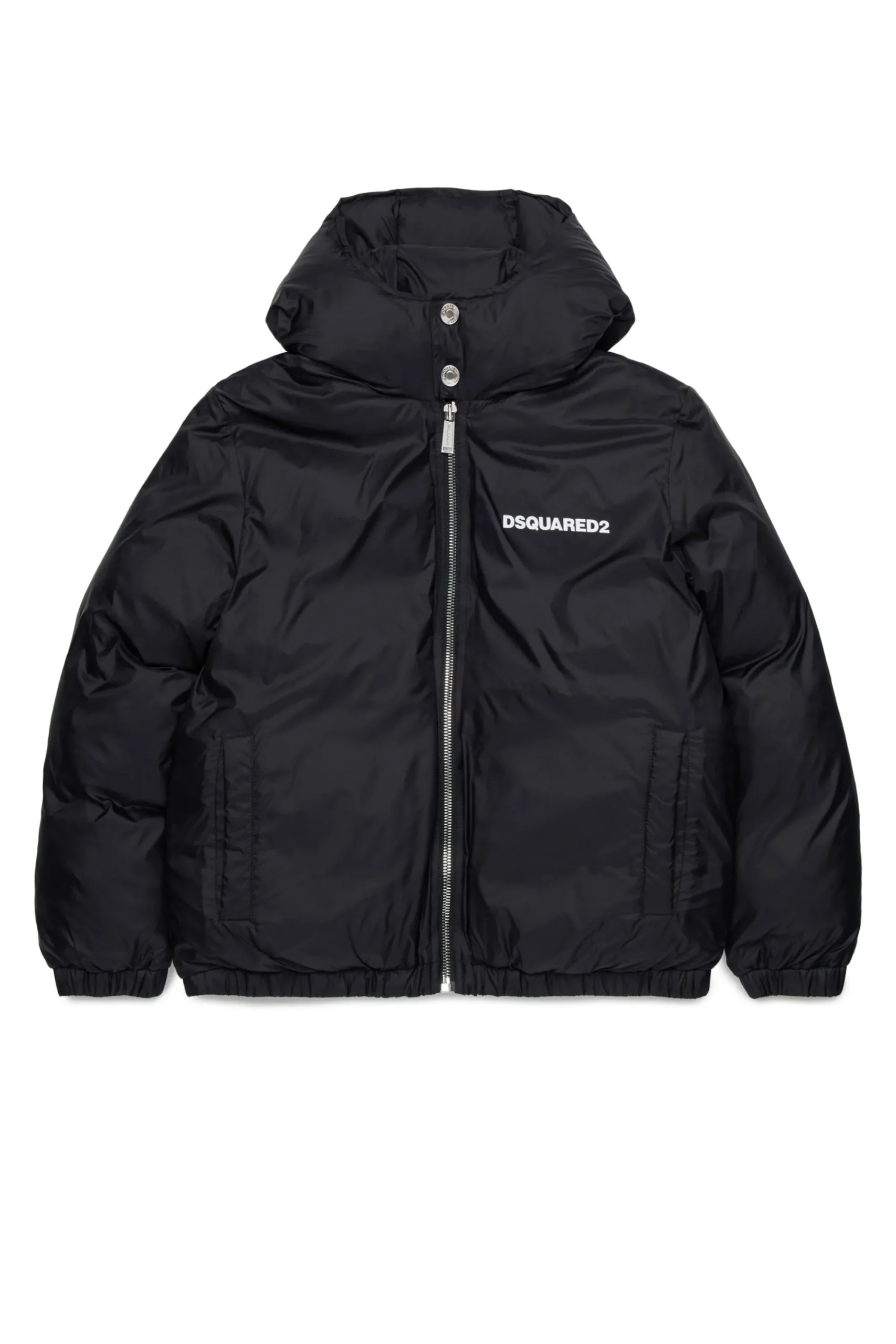 Jackets And Padded Jackets | Jackets And Padded Jackets>DSQUARED2 Branded added jacket black