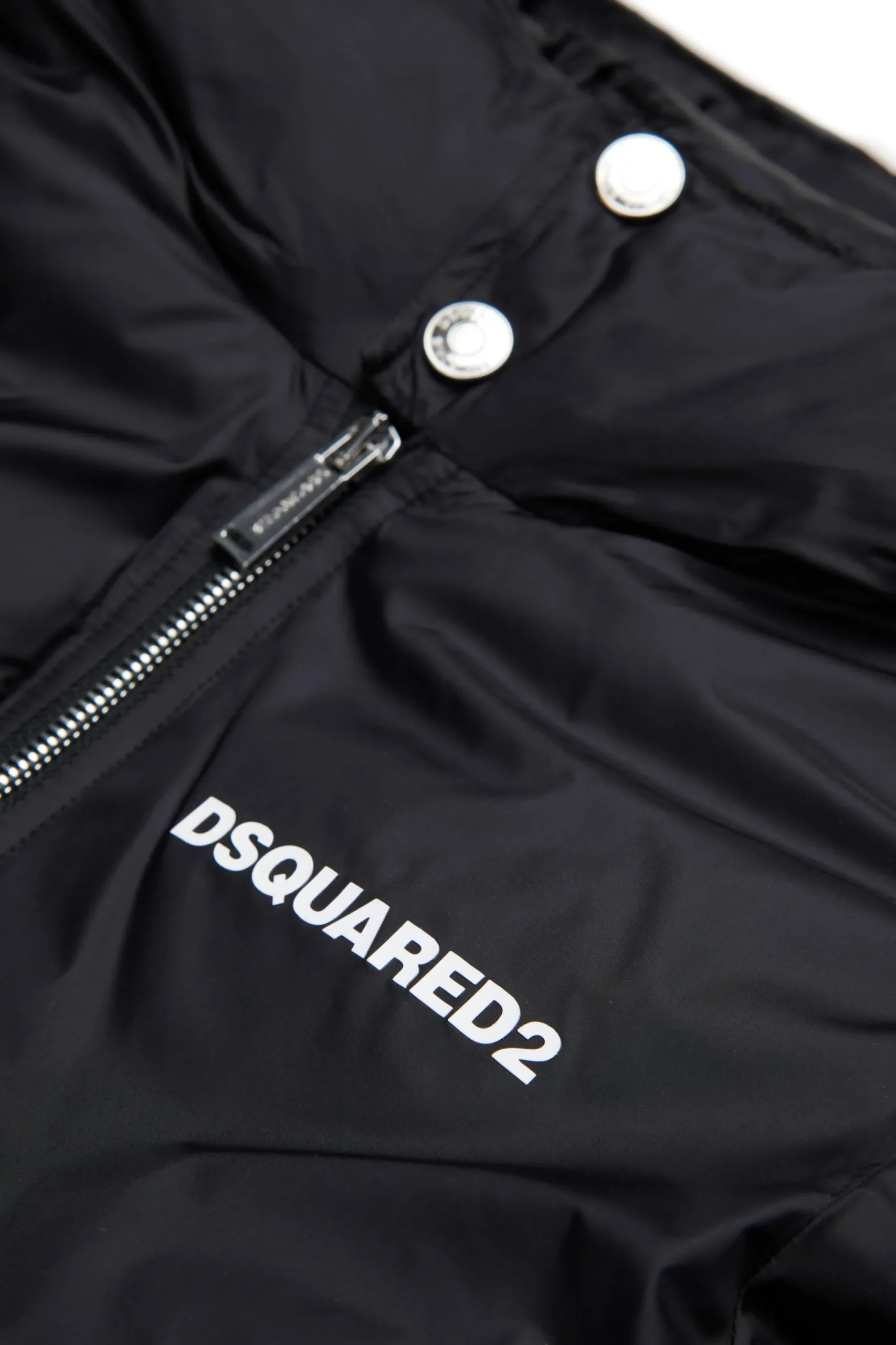 Jackets And Padded Jackets | Jackets And Padded Jackets>DSQUARED2 Branded added jacket black