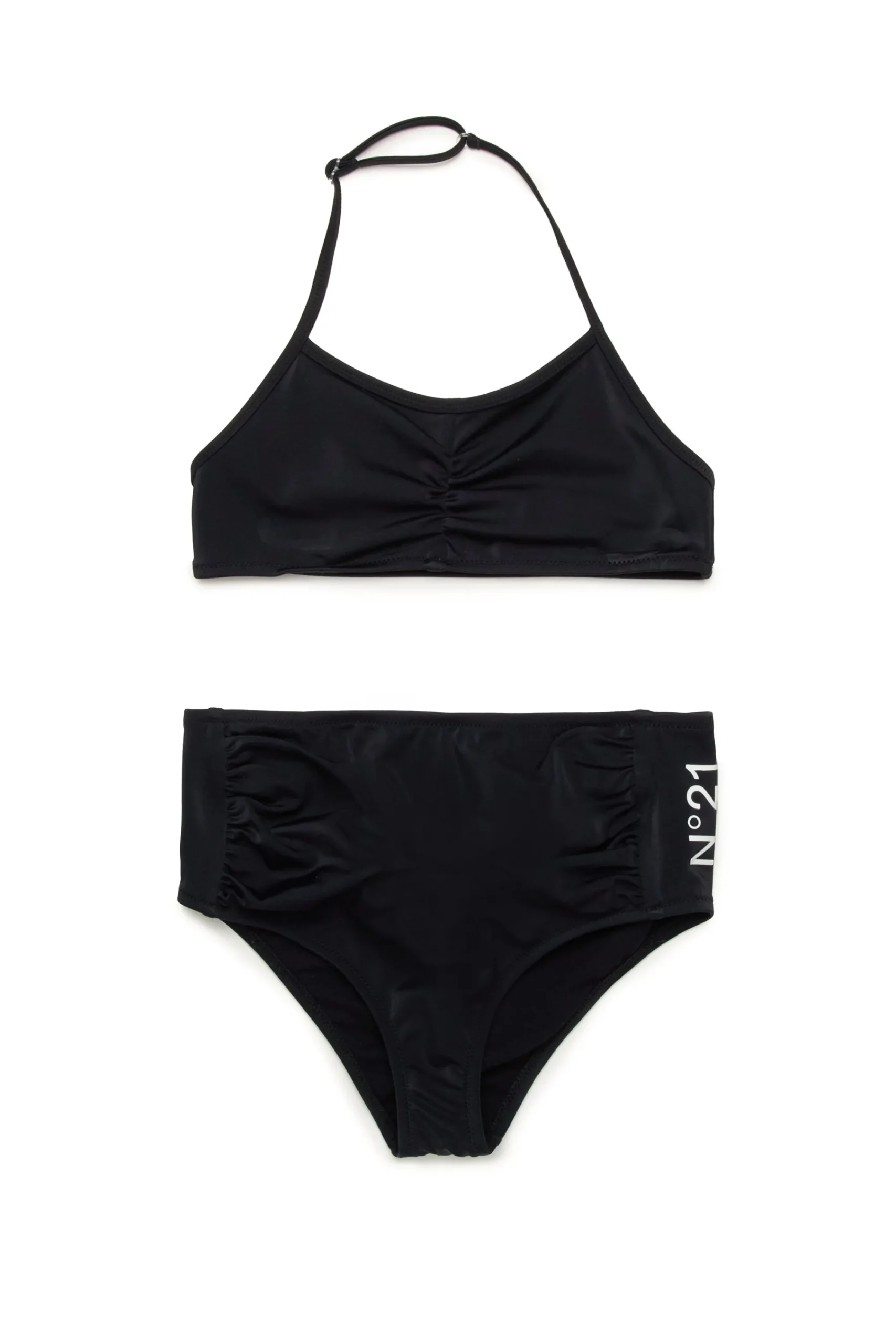 Swimwear | Swimwear>N°21 Branded bikini swimsuit black
