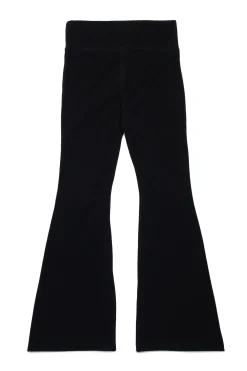 Pants | Activewear>N°21 Branded bootcut leggings pants black