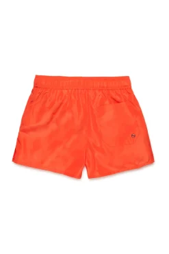 Logomania | Logomania>N°21 Branded boxer shorts deep orange