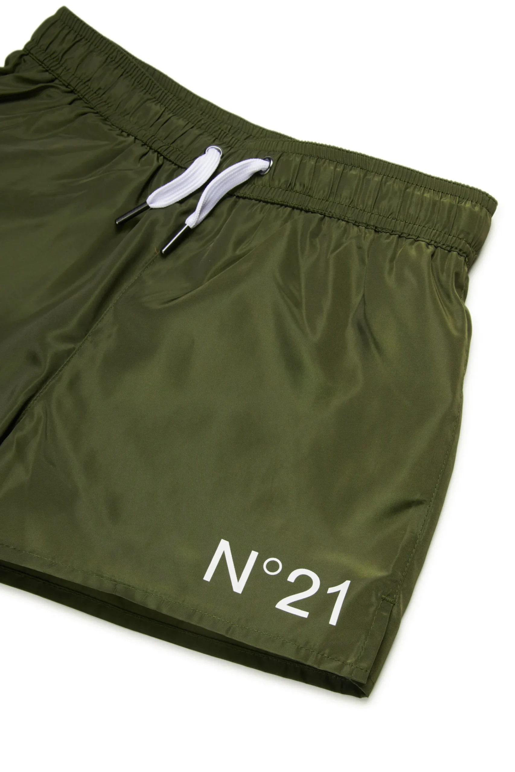 Logomania | Logomania>N°21 Branded boxer shorts military green