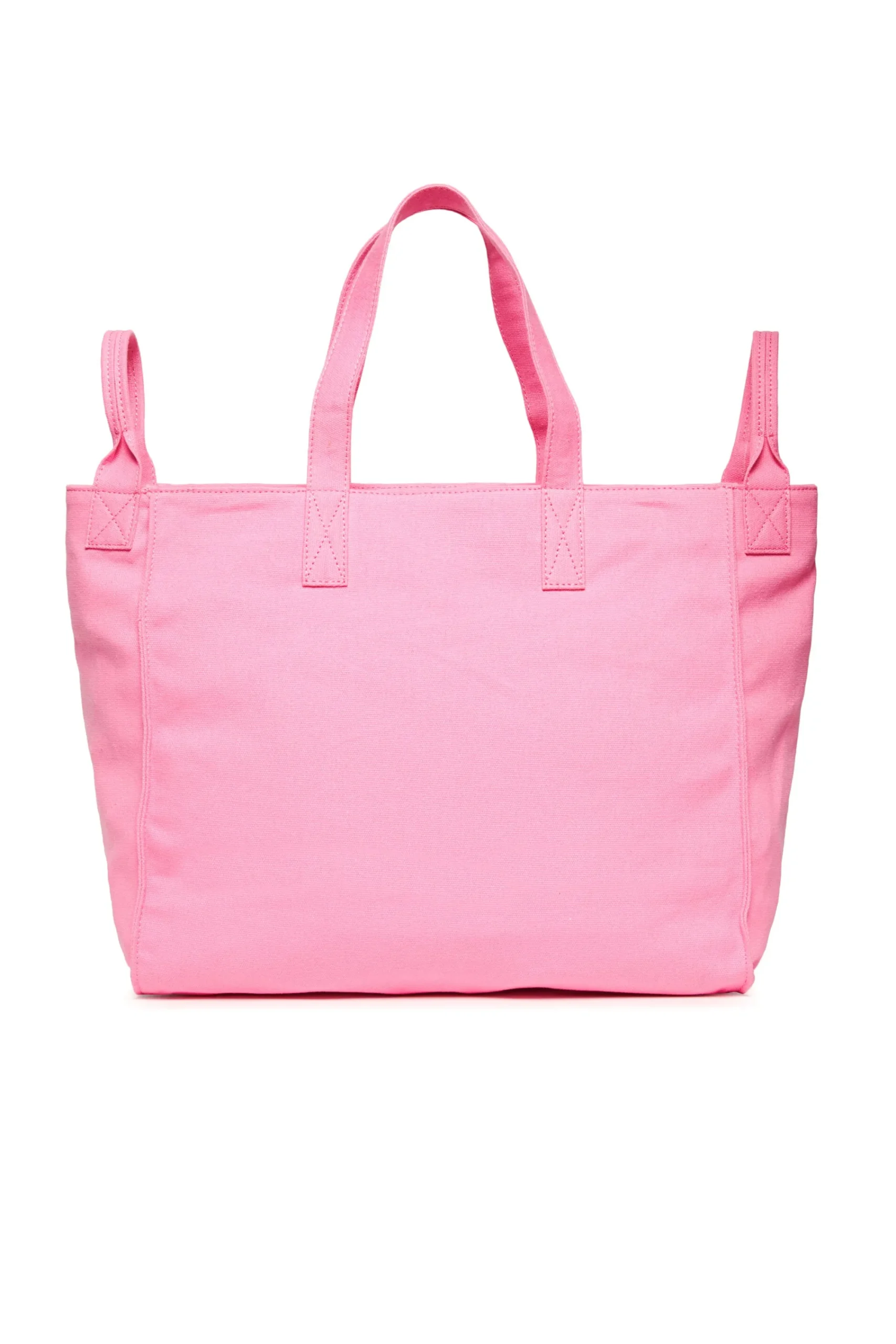 Bags And Backpacks | Logomania>N°21 Branded canvas shopper bag pink