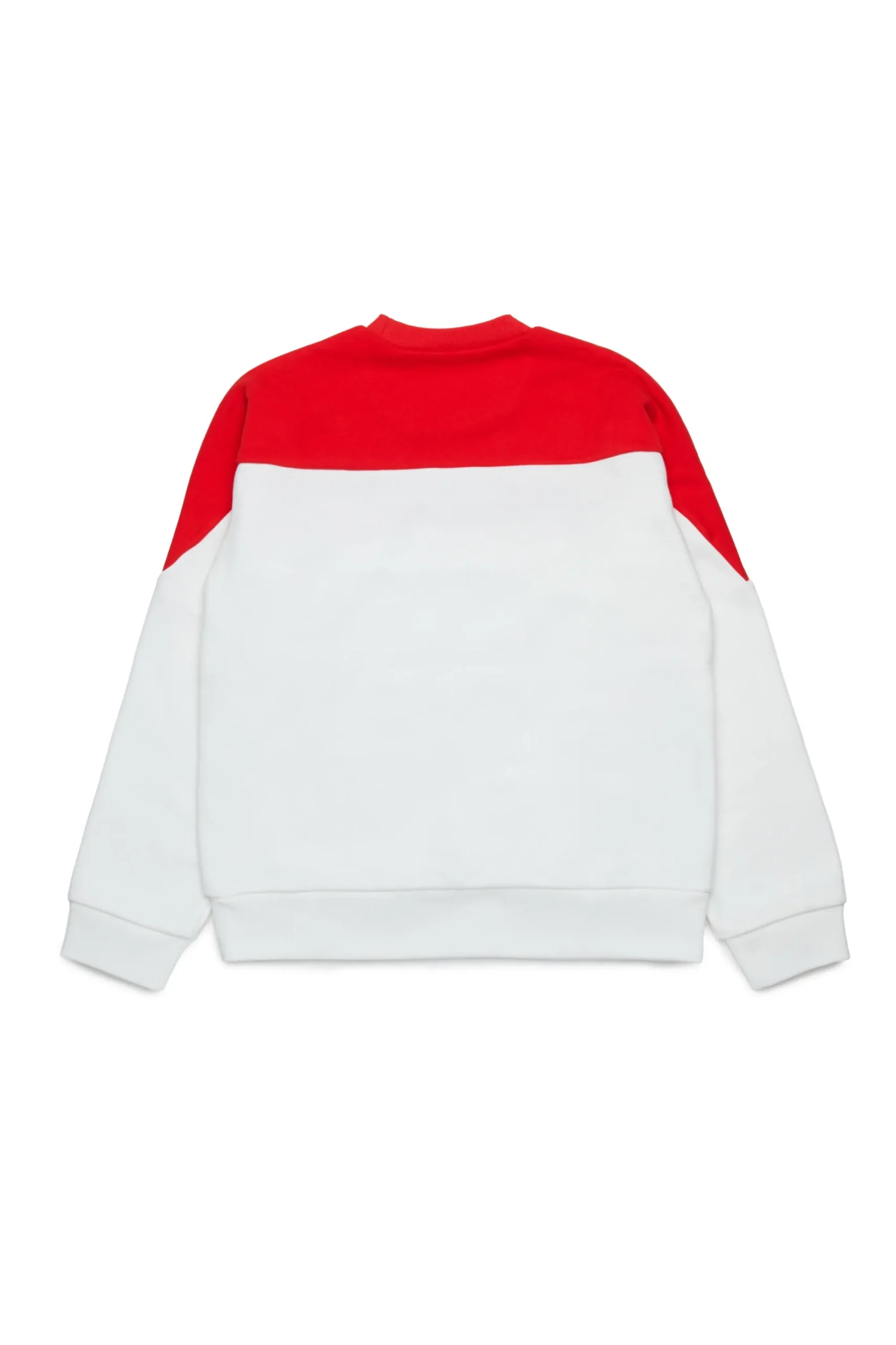 Sweatshirts | Sweatshirts>MARNI Branded colourblock crew-neck sweatshirt natural white