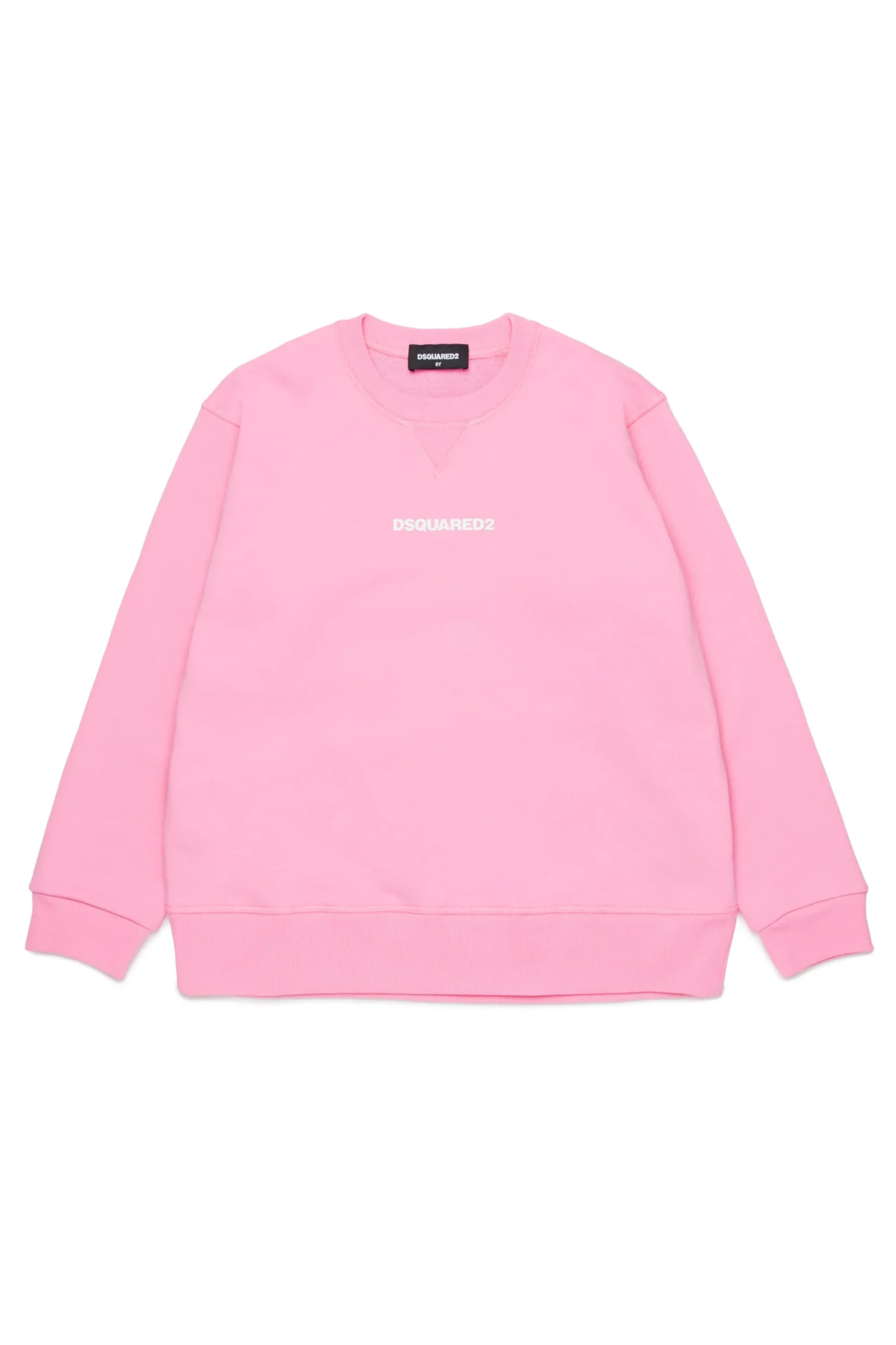 Sweatshirts | Activewear>DSQUARED2 Branded cotton sweatshirt minnie pink