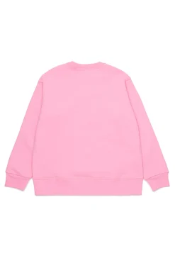 Sweatshirts | Activewear>DSQUARED2 Branded cotton sweatshirt minnie pink