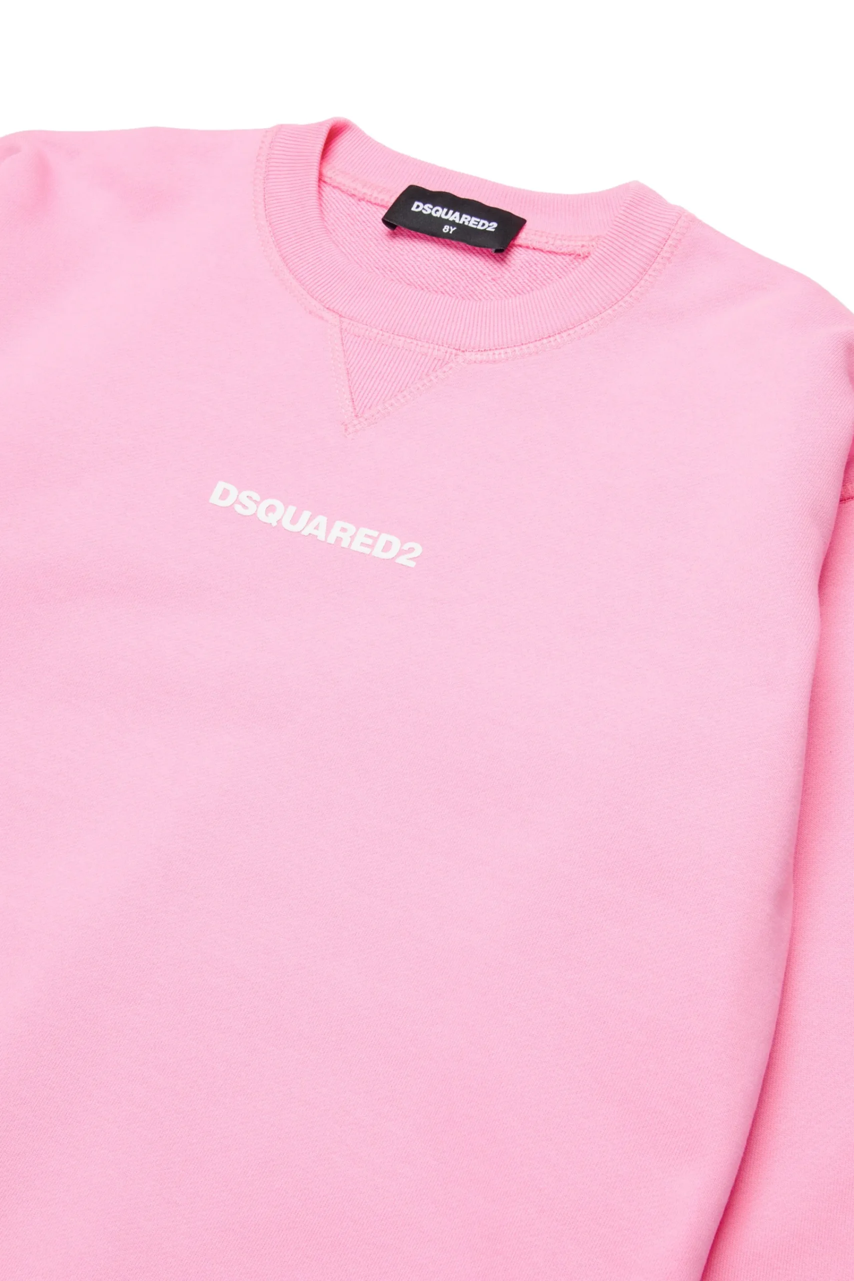 Sweatshirts | Activewear>DSQUARED2 Branded cotton sweatshirt minnie pink