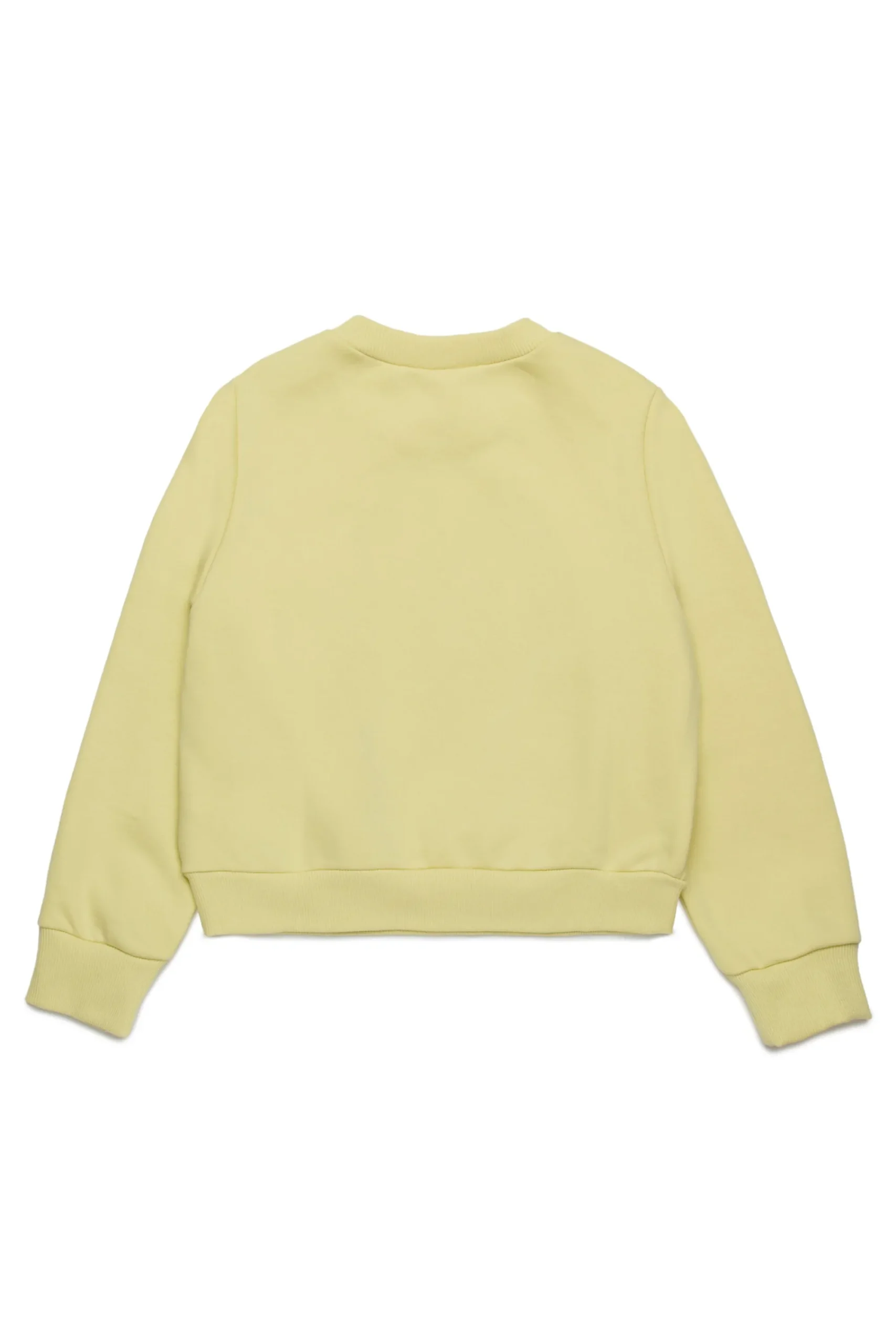Sweatshirts | Logomania>MAX&Co. Branded crew-neck sweatshirt banana light yellow