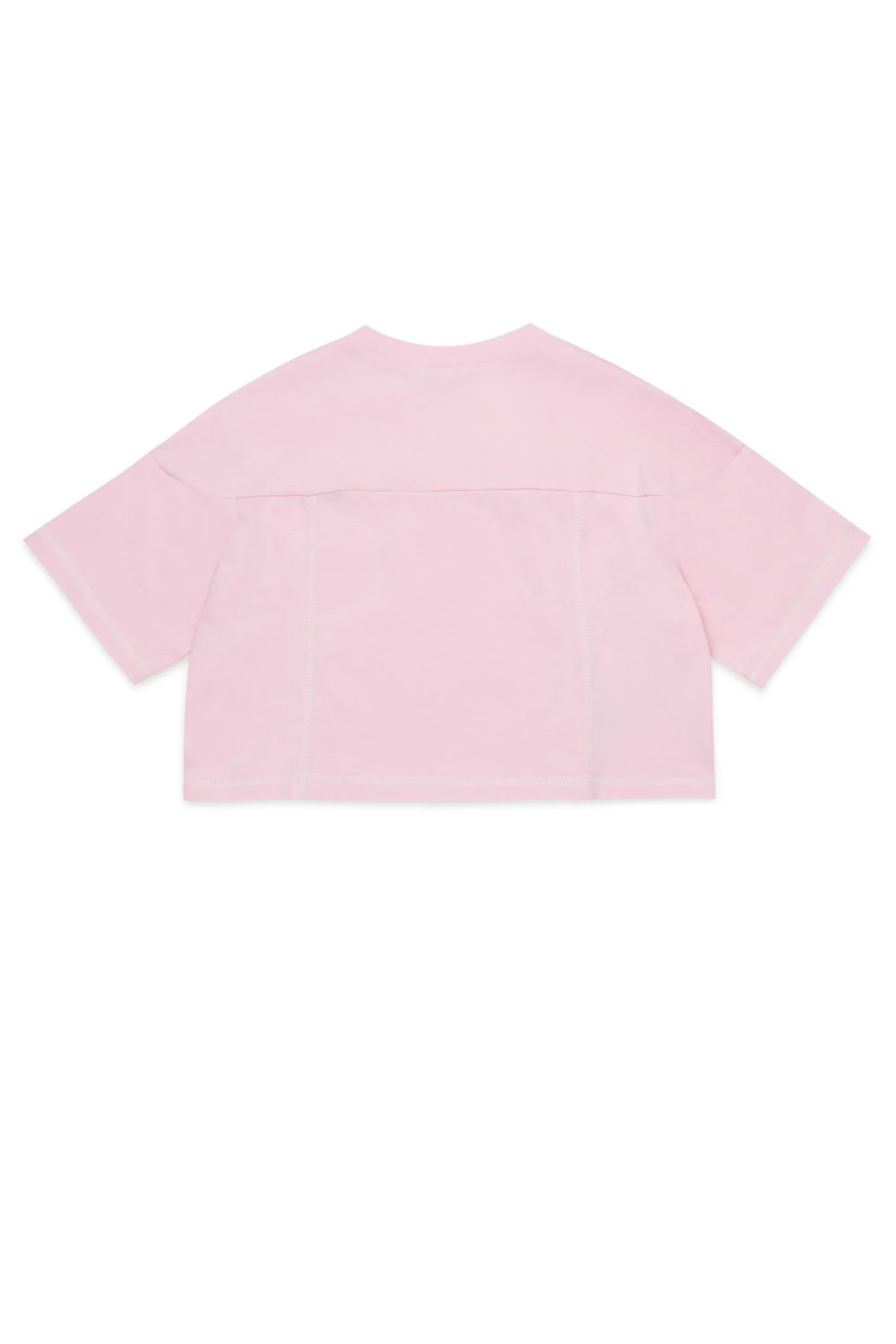 T-Shirts | Activewear>MARNI Branded cropped T-shirt light pink