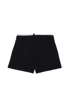 Swimwear | Swimwear>DSQUARED2 Branded elastic boxer shorts black