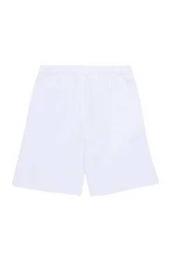 Shorts | Activewear>DSQUARED2 Branded fleece shorts white