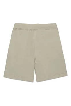 Shorts | Activewear>DSQUARED2 Branded fleece shorts medium gray
