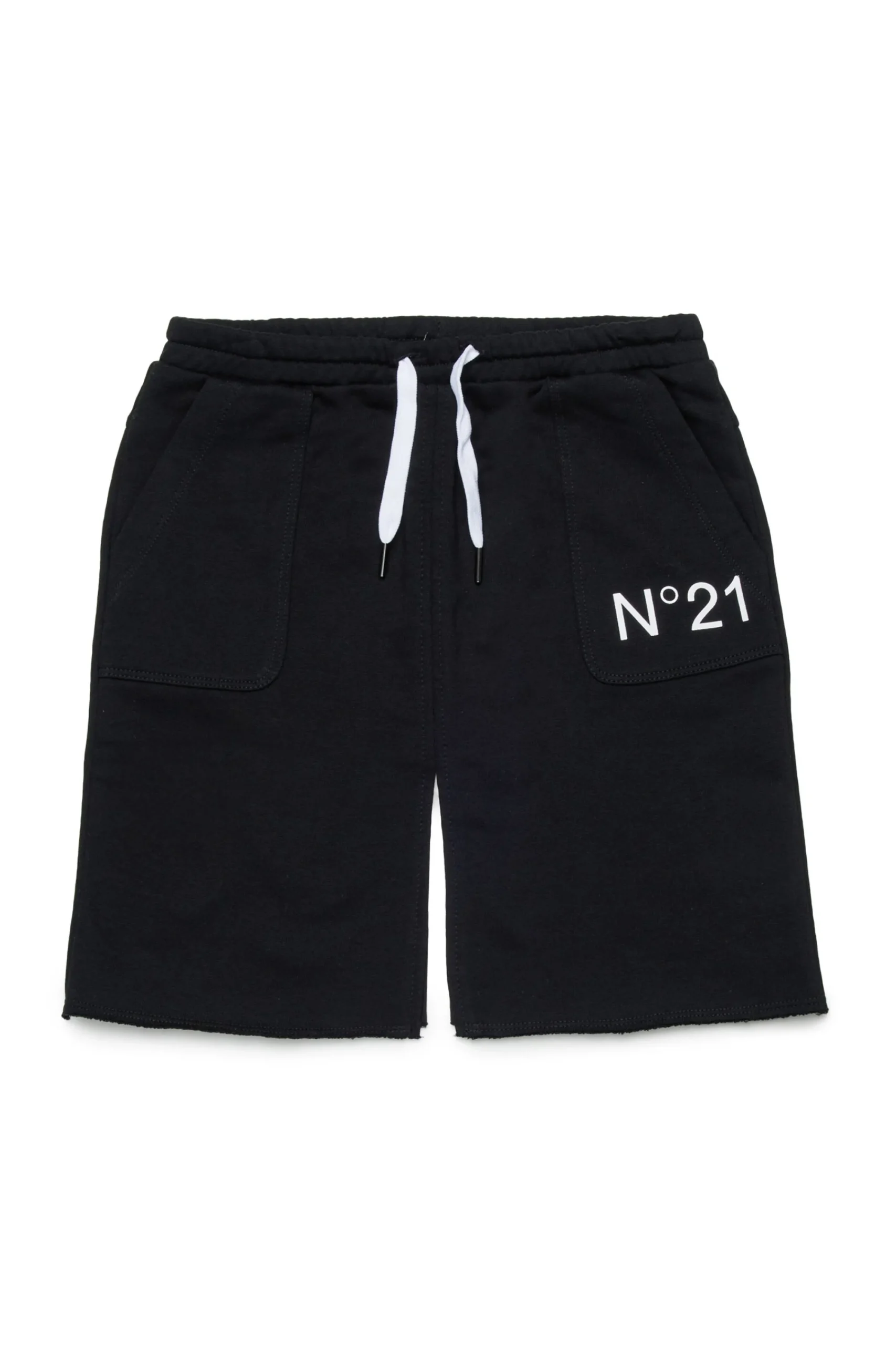 Skirts>N°21 Branded fleece skirt black