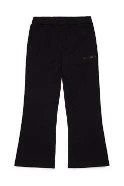 Pants>MAX&Co. Branded fleece trousers black