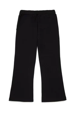 Pants>MAX&Co. Branded fleece trousers black