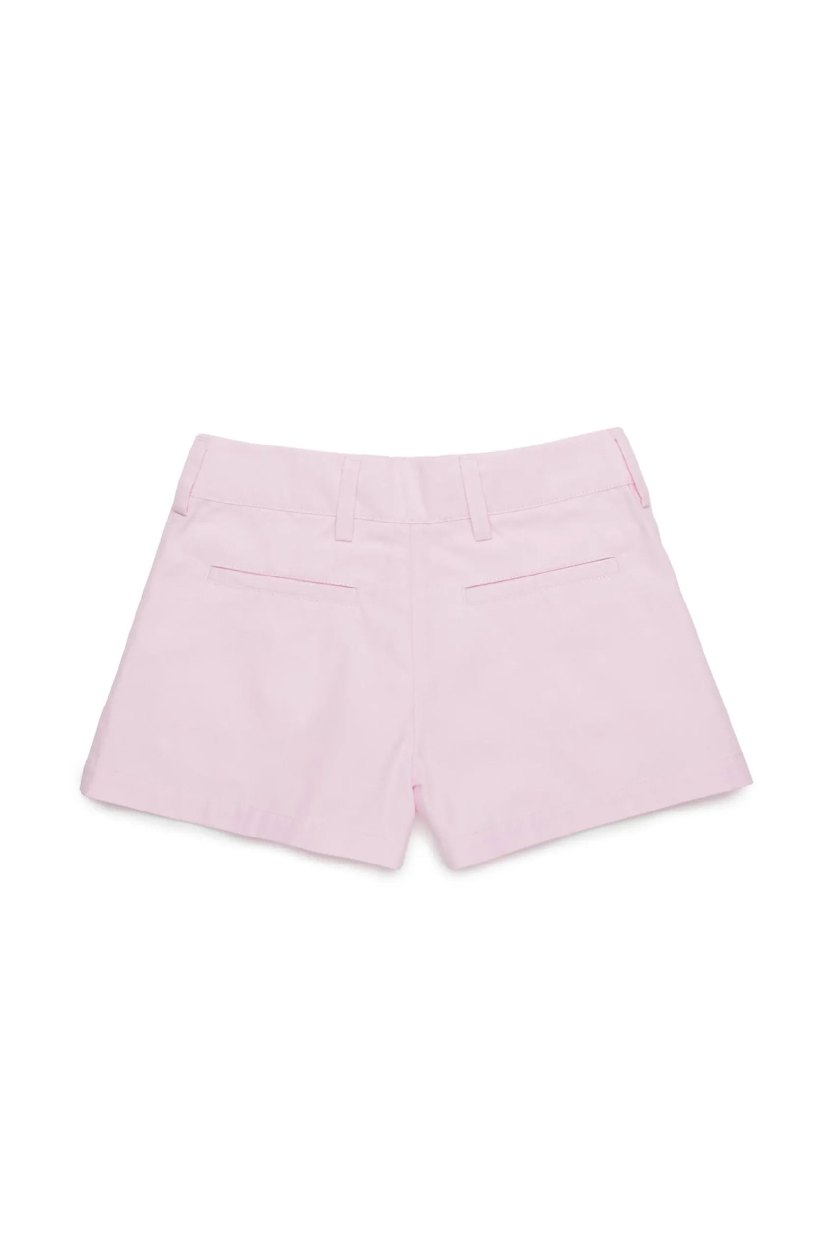 Shorts | Party Looks>MARNI Branded gabardine shorts light pink